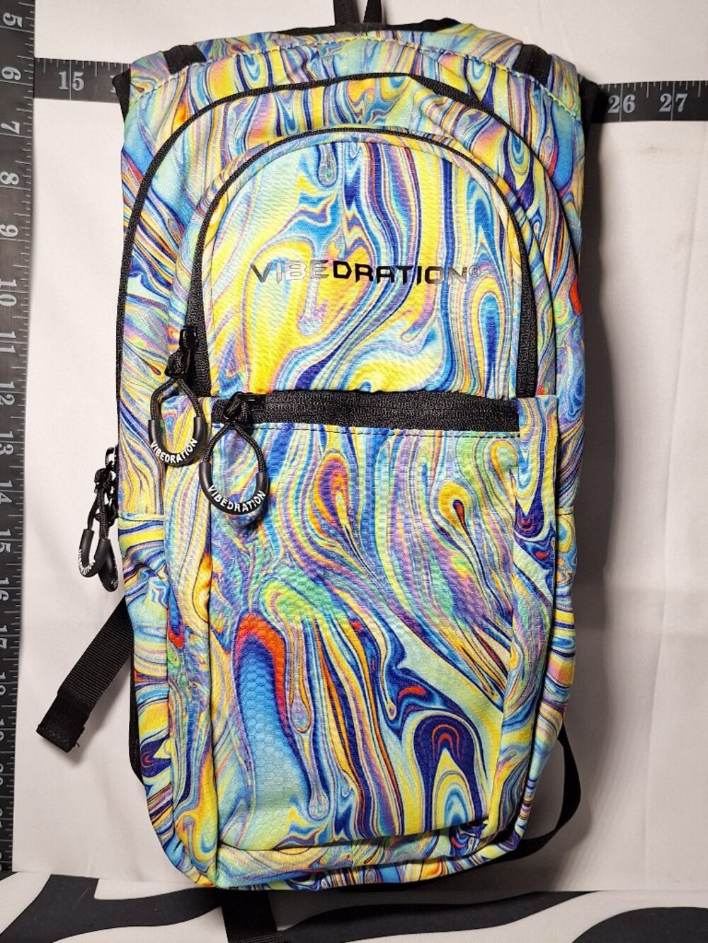 Vibedration Hydration Backpack w/o bladder - Swirl - Used